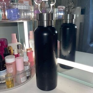 Disney Black Stainless Steel Water Bottle